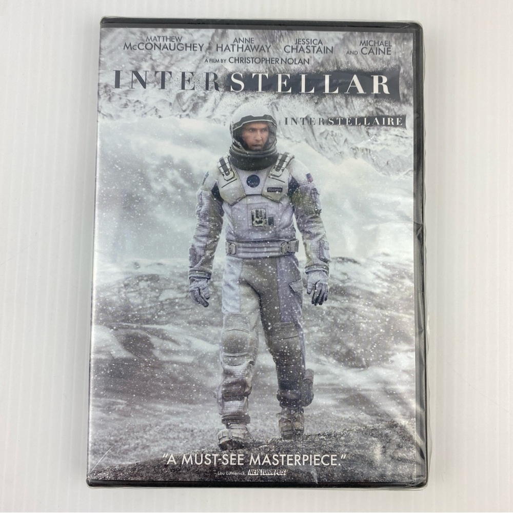 NEW Insterstellar DVD Movie